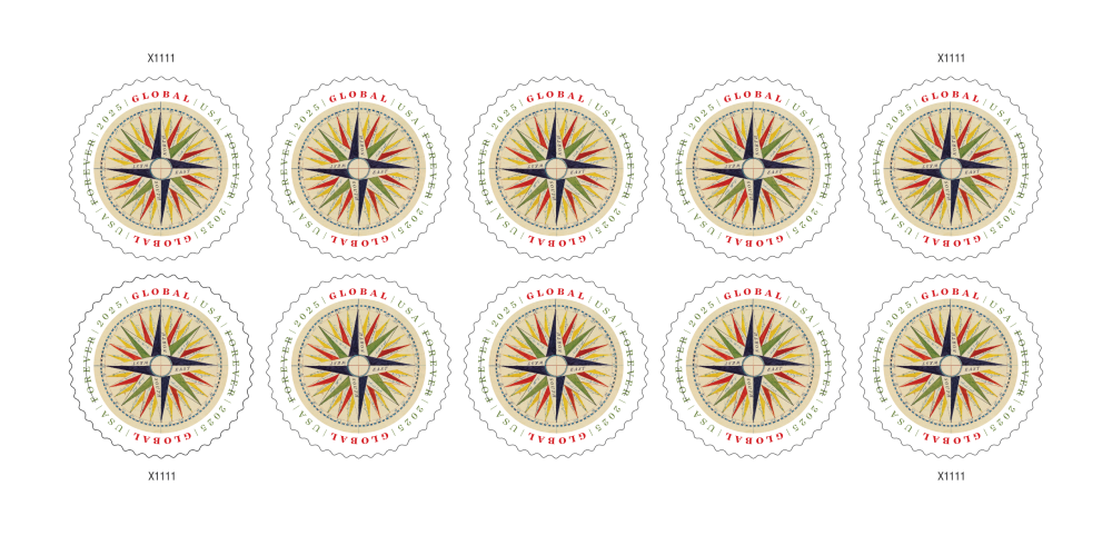 Compass Rose - 100 Pcs