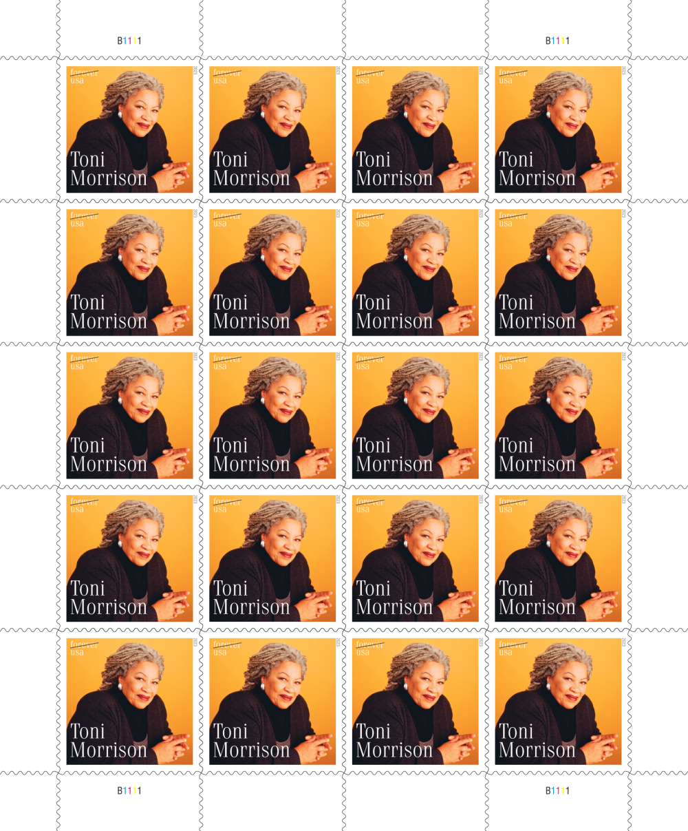 Toni Morrison Stamps - 100 Pcs