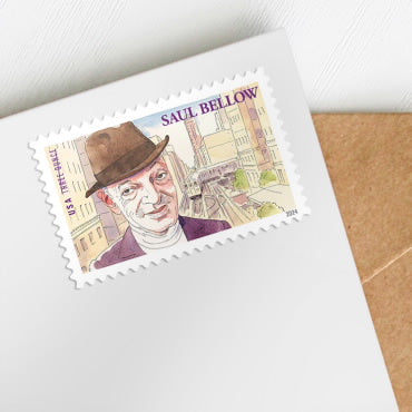 Saul Bellow Stamps - 100 Pcs