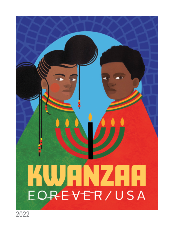 Kwanzaa 2022 Stamps - 100 Pcs
