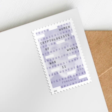 Women cryptologists of WWll Stamps - 100 Pcs