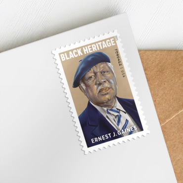 Ernest J. Gaines Stamps - 100 Pcs