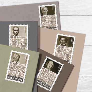 The Underground Railroad Stamps - 100 Pcs