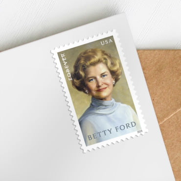 Betty Ford Stamps - 100 Pcs