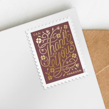 Thank You Stamps - 100 Pcs