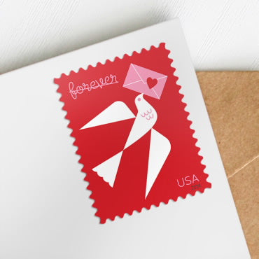 Love 2024 Stamps - 100 Pcs