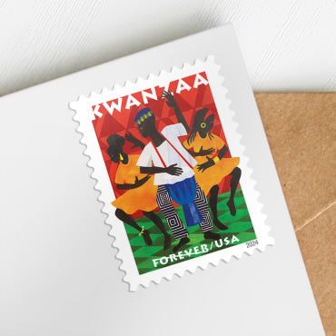 Kwanzaa 2024 Stamps - 100 Pcs