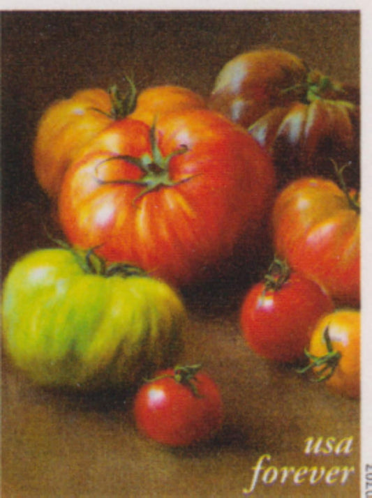 Fruit and Veggie Stamps - 100 Pcs