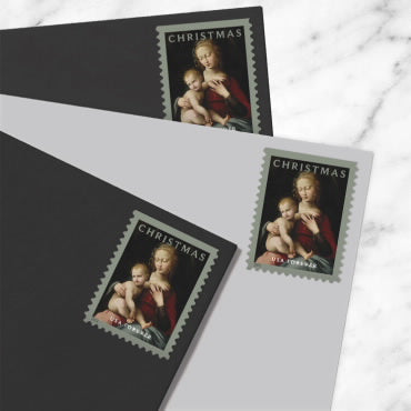 Virgin and Child Stamps - 100 Pcs
