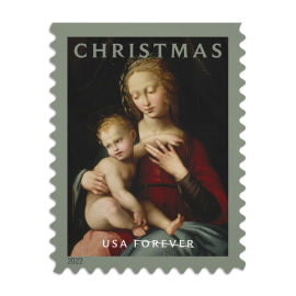 Virgin and Child Stamps - 100 Pcs
