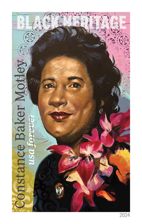 Constance Baker Motley Stamps - 100 Pcs