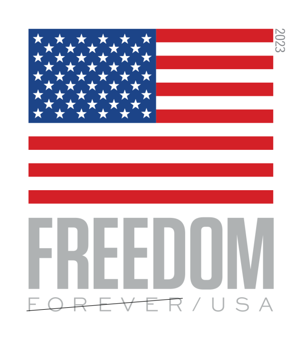 U.S. Flags 2023 Stamps (sheet) - 100 Pcs