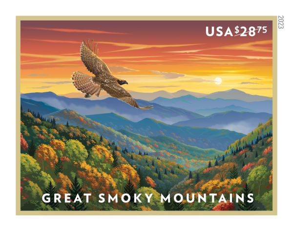 Great Smoky Mountains Stamps - 40 Pcs