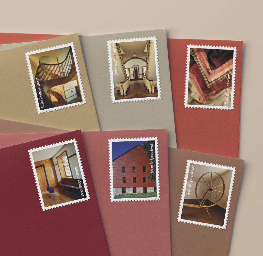 Shaker Design Stamps - 120 Pcs