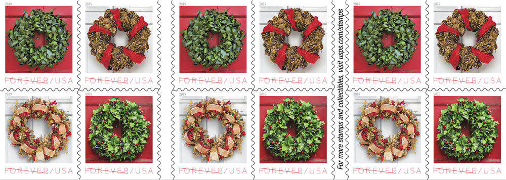 Holiday Wreaths - 100 Pcs