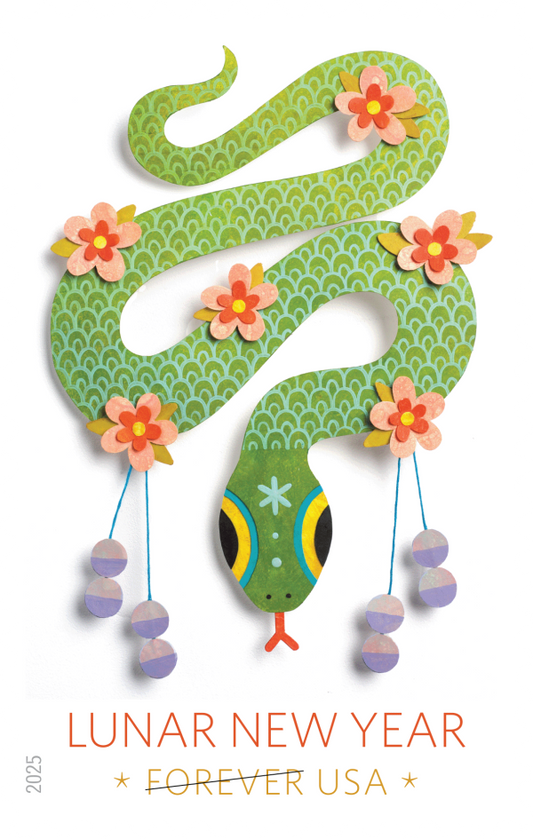Lunar New Year  Snake - 100 Pcs