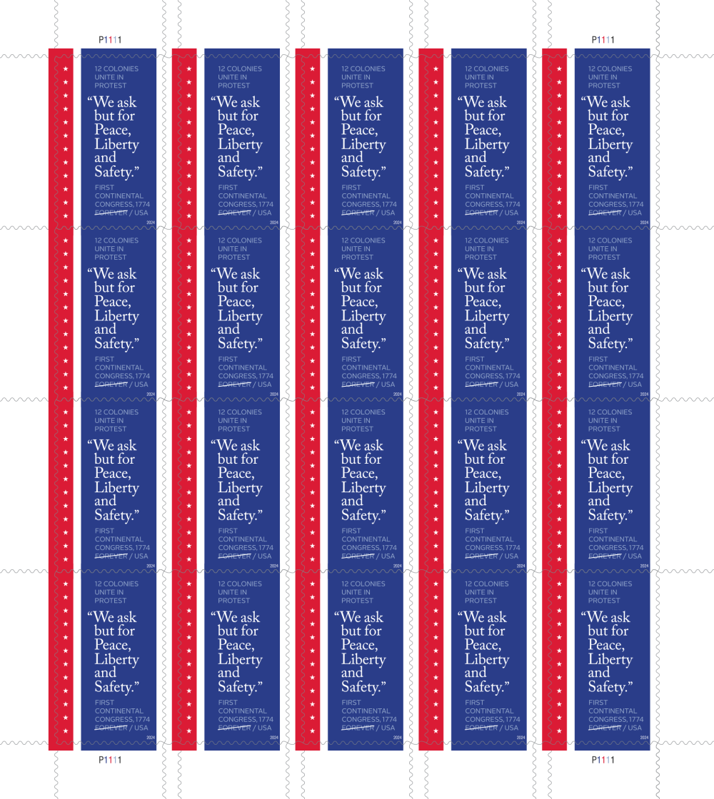 First Continental Congress - 100 Pcs