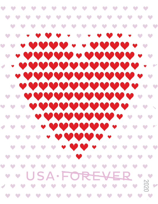 Made of Hearts - 100 Pcs