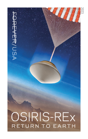 OSIRIS-REx Stamps - 100 Pcs