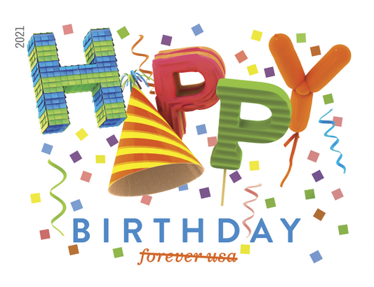 Happy Birthday - 100 Pcs
