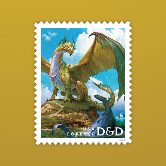 Dungeons & Dragons Stamps - 100 Pcs