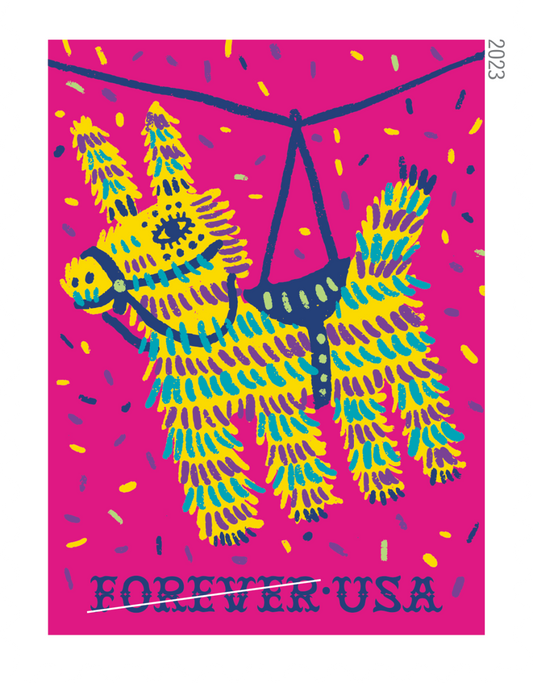 Piñatas! Stamps - 100 Pcs